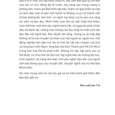 Quyết Liệt Sống