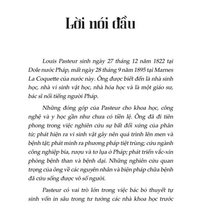 Kể Chuyện Cuộc Đời Các Thiên Tài - Louis Pasteur - Thầy Thuốc Vĩ Đại Của Nhân Loại