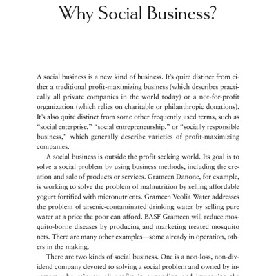 Building Social Business: The New Kind Of Capitalism That Serves Humanity