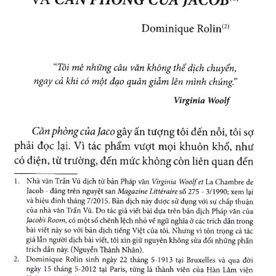 Căn Phòng Của JACOB