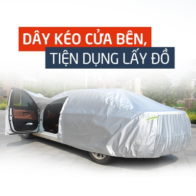 [FORTUNER] Bạt phủ xe ô tô 7 chỗ cỡ to Toyota Fortuner , áo chùm phủ kín bảo vệ xe ô tô chất liệu vải dù oxford cao cấp