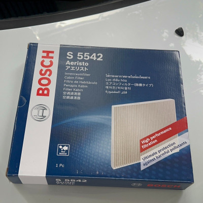 Lọc Gió Điều Hòa Tiêu Chuẩn BOSCH Aeristo S5542 Dành Cho Xe Kia Carens (04-09), Sorento (09-14)