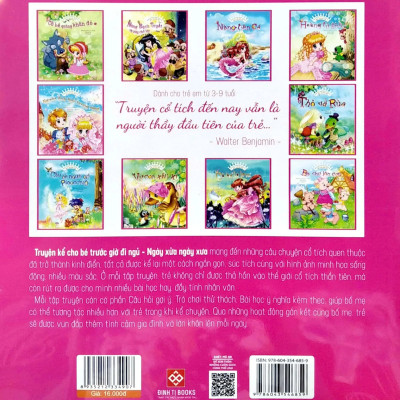 Truyện Kể Cho Bé Trước Giờ Đi Ngủ - Ngày Xửa Ngày Xưa - Nàng Tiên Cá