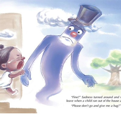 Sách Song Ngữ Bồi Dưỡng Tâm Lý, Trí Tuệ Cho Trẻ - Nỗi Buồn Ơi, Tạm Biệt Nhé!