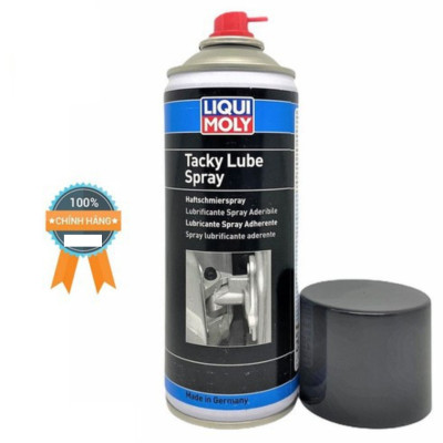 Chai xịt mỡ bò nước cho chốt cửa , bản lề Liqui Moly Tacky Lube Spray 2518- 400ml