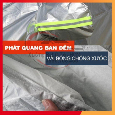 Bạt Phủ Xe Ô Tô 3 Lớp Tráng Nhôm Cao Cấp, Áo Trùm Bảo Vệ Xe TOYOTA ZACE, Bạc Phủ Trùm Bảo Vệ Che Nắng