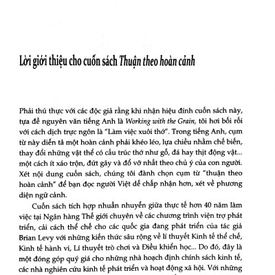 Thuận Theo Hoàn Cảnh - Không Có Một Chiến Lược Phát Triển Vạn Năng