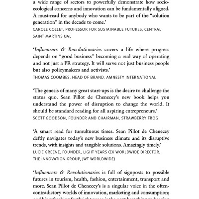 Influencers And Revolutionaries: How Innovative Trailblazers, Trends And Catalysts Are Transforming Business (Kogan Page Inspire)