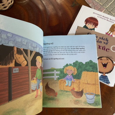 (Bộ 2 tập minh hoạ màu) CUỐN SÁCH TƯƠI TẮN VỀ CẢM XÚC -  CUỐN SÁCH TƯƠI TẮN VỀ CẢM XÚC GIÁ TRỊ -  Jennifer Moore - Mallinos & Gustavo Mazali - Nhã Nam - NXB Thế giới (bìa mềm)