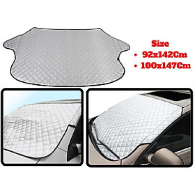 Bạt Phủ Che Nắng Kính Lái Ô Tô 3D Chống Tia UV Loại 4 Lớp Dày