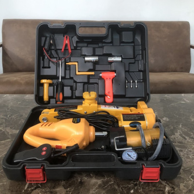 Bộ nâng kích gầm điện, máy bơm lốp và máy siết ốc ô tô đa năng 3 trong 1 TY-42EJ-S dùng cho các xe có trọng tải dưới 3 tấn