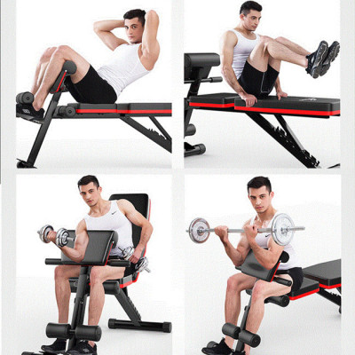 Ghế Tập Tạ Đa Năng P189 Hỗ Trợ Các Bài Tập Cơ Bụng Cơ Tay Gấp Gọn - Đại Nam Sport