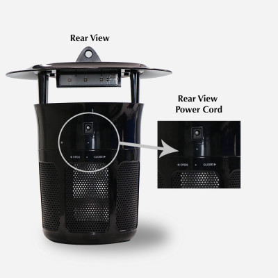 Máy Lọc Không Khí Và Khử Mùi Trên Ô Tô Hàn Quốc MOSCLEAN AC1 - Tặng Máy Bắt Muỗi Và Diệt Côn Trùng UV Hàn Quốc MOSCLEAN  (Đen)