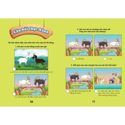 Sách - Truyện Ngụ Ngôn Và Câu Hỏi Thực Hành Ý Nghĩa - 95 Câu Chuyện Ngụ Ngôn Ý Nghĩa - 63 Câu Hỏi Thực Hành - Tập 2 ( Nhã Uyên)