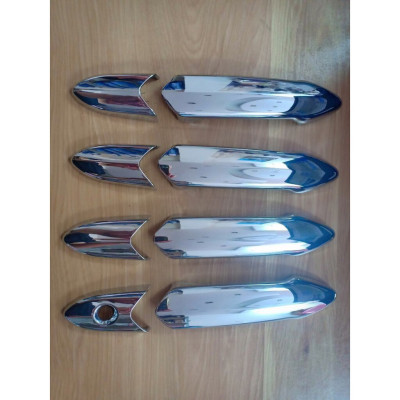 Vinfast FADIL 2021: Ốp Tay Nắm  Cửa Mạ Crom Chuẩn Form Xe