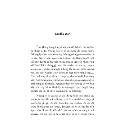 Chuyện Tôi - Hồi Ức Của Con Trai Nhà Văn Nguyễn Huy Tưởng