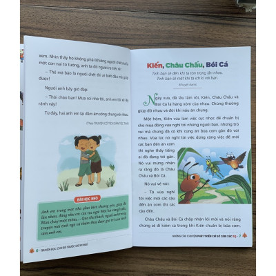 Truyện đọc cho bé trước giờ đi ngủ phát triển IQ và EQ cho bé từ 3 - 12 tuổi