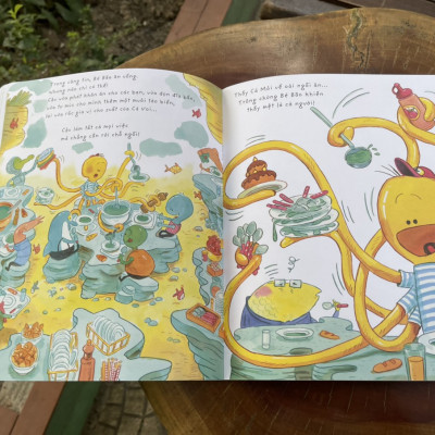 (In màu toàn bộ) BẠCH TUỘC BÉ BÃO - Coralie Saudo, Grégoire Mabire - Hoàng My dịch - Nhã Nam – bìa mềm