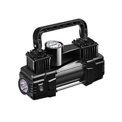 Bơm Lốp Ô Tô 2 Xi Lanh AIR COMPRESSOR Công Suất Lớn Siêu Khỏe Siêu Nhanh - Bơm Điện Ô Tô