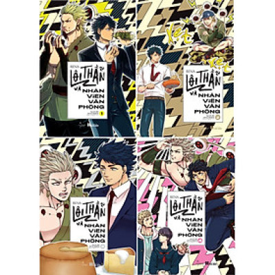 Combo Lôi Thần Và Nhân Viên Văn Phòng - Tập 1+2+3+4 (Bộ 4 Cuốn)