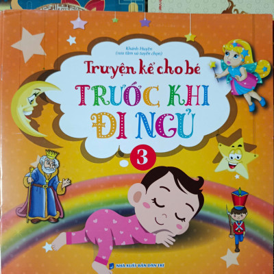 Combo Bộ Truyện Kể Cho Bé Trước Khi Đi Ngủ - Bộ 4 Quyển (Chọn lọc Thế Giới + Tặng Sticker Ngẫu Nhiên)
