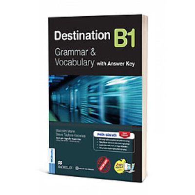 (Phiên bản mới, Tặng Eboook, Audio) DESTINATION B1 GRAMMAR & VOCABULARY WITH ANSWER KEY - Malcolm Mann, Steve Taylore-Knowles - Nguyễn Thanh Vân dịch - Bizbooks