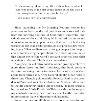 My Morning Routine: How Successful People Start Every Day Inspired