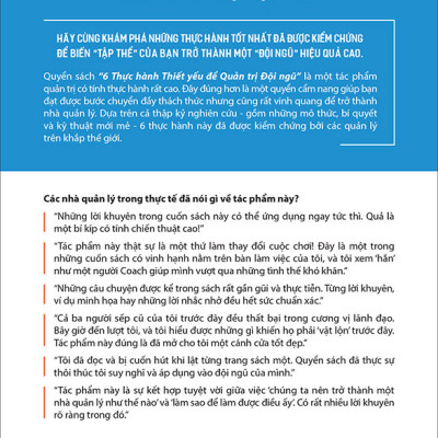 6 Thực Hành Thiết Yếu Để Quản Trị Đội Ngũ