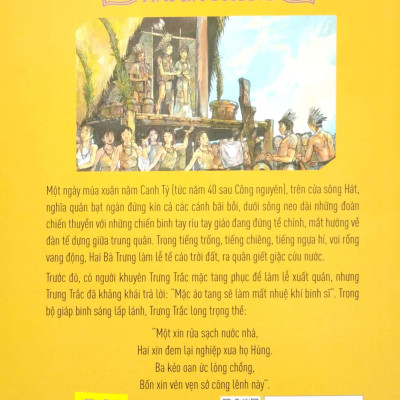 Lịch Sử Việt Nam Bằng Tranh - Hai Bà Trưng (Bản Màu) (Tái Bản 2023)