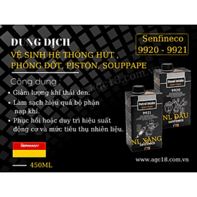 Vệ Sinh Hệ Thống Hút , Phòng Đốt , Piston , Souppape Động Cơ Dầu Diesel Senfineco 9920