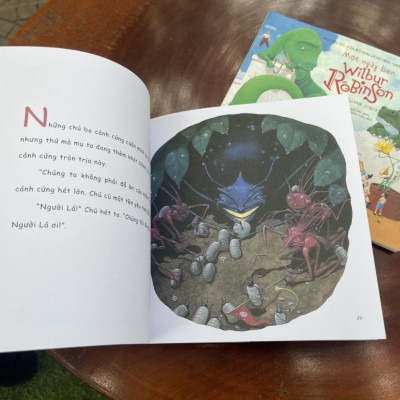[combo 2 cuốn William Joyce] NGƯỜI LÁ và những chú bọ tốt bụng dũng cảm – Một ngày bên WILBUR ROBINSON – sách in màu toàn bộ - NXB Phụ nữ 