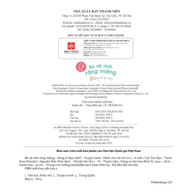 Sách Bộ Sách Phát Triển IQ EQ Đầu Đời Cho Bé - Bé Vệ Sinh Răng Miệng Răng Ai Đẹp Nhất