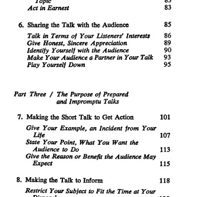 The Quick and Easy Way to Effective Speaking Mass Market Paperback 