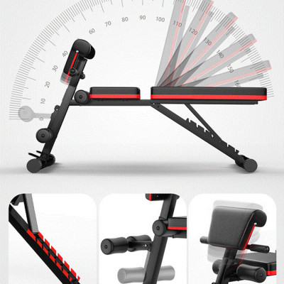 Ghế Tập Tạ Đa Năng P189 Mẫu 2021 Tích Hợp Nhiều Bài Tập Cơ Bụng,Cơ Vai,Cơ Tay,Cơ Lưng Eo Tienphatsmart Tặng  Bộ Dây Ngũ Sắc 11 Chi Tiết.