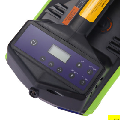 Bộ nâng kích gầm điện, kiêm máy bơm lốp và máy siết ốc ô tô đa năng 3 trong 1. Thương hiệu Đức - ROGTZ, Bảng điều khiển kỹ thuật số cao cấp TY-004 - HÀNG CHÍNH HÃNG