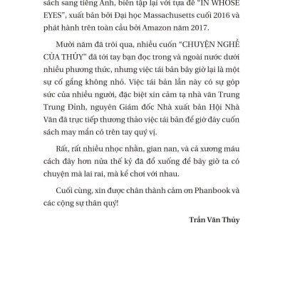 Chuyện Nghề Của Thủy