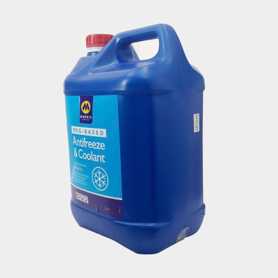 Nước Làm Mát Xanh Cao Cấp Cho Động Cơ Xăng - Morris Lubricants MEG Antifreeze & Coolant / Can 5L