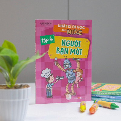 Sách: Combo Nhật Kí Đi Học Của Mike (Trọn Bộ 4 Tập)