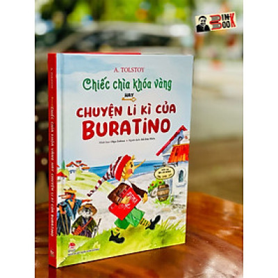 Chiếc chìa khoá vàng hay chuyện li kì của BURATINO - bìa cứng in màu - ấn bản kỷ niệm 65 năm thành lập NXB Kim Đồng