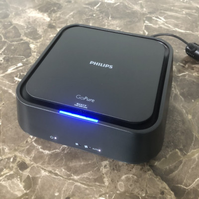 Máy Khử Mùi Lọc Không Khí Ô Tô Cao Cấp Thương Hiệu Philips GP5201 3W 12V - Hàng Nhập Khẩu