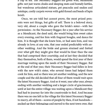 The Necessary Beggar