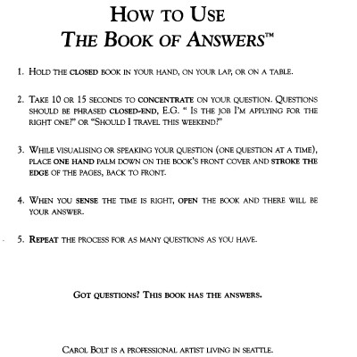 The Book Of Answers