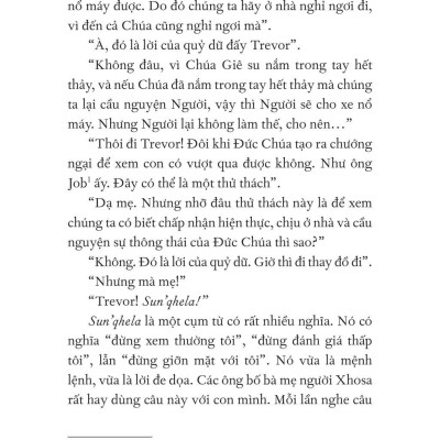 Trevor Noah - Đứa Con Phi Pháp - Tự Truyện Về Thời Thơ Ấu Ở Nam Phi