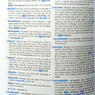 Oxford Wordpower Dictionary (4th Edition)