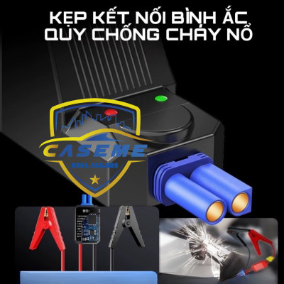 Bơm Lốp & Kích Bình Ô Tô Soulor - Pin 99.800mAh, 180W, Tự Ngắt, Đèn LED, Sạc Dự Phòng - Công Nghệ Nhật Bản - Hàng Nhập Khẩu