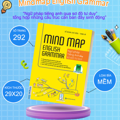 Sách - Mind Map English Grammar – Ngữ pháp tiếng anh bằng sơ đồ tư duy