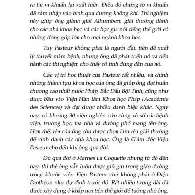 Kể Chuyện Cuộc Đời Các Thiên Tài - Louis Pasteur - Thầy Thuốc Vĩ Đại Của Nhân Loại