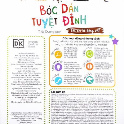 Bóc Dán Tuyệt Đỉnh - Các Em Bé Động Vật