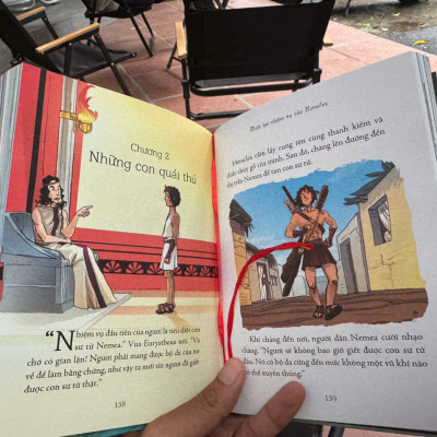 (Bìa cứng in màu) IILUSTRATED CLASSICS – TRUYỆN KỂ HAY NHẤT TRONG THẦN THOẠI HY LẠP – Minh Trang dịch – Đinh Tị Books – NXB Hà Nội