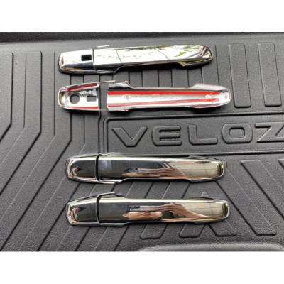 Ốp Tay nắm Cửa Xe TOYOTA VELOZ 2022 2023 Mạ Crom cao cấp
